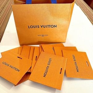 Authentic Louis Vuitton mini thank-you card/bag.